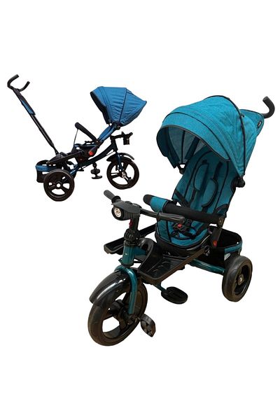 OEM Multifunctional Tricycle for Children, Reversible Seat, Music and Headlight with Lights