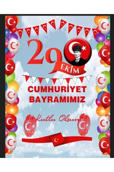 PROMISEBACKDROP2 29 Ekim Cumhuriyet Bayramı, Okul Pano, Fotoğraf Çekimi, Kuma...