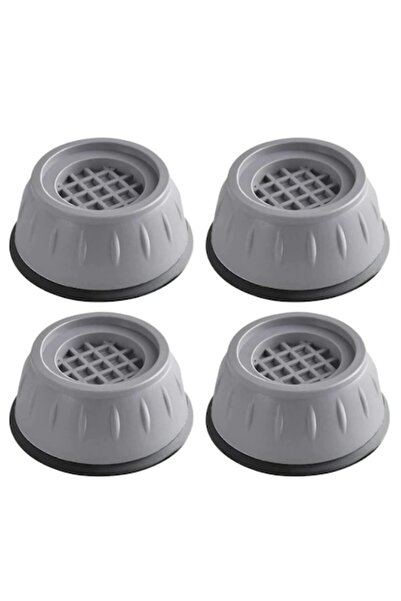 ARTC Set 4 Shock Absorbing and Anti-Skid Feet for Washing Machine, Gray