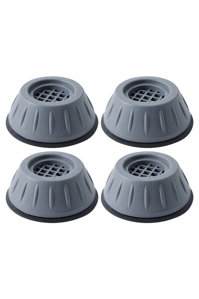 dalimag Set of 4 Anti-Vibration Feet for Washing Machines DomowySwiat, Gray, 9x4 cm