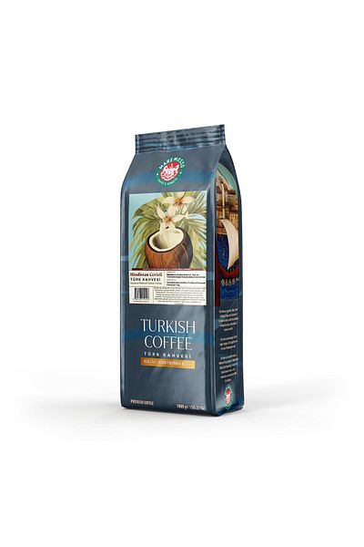 Mare Mosso Caffe ê Vendite Turkish Coffee with Coconut Flavor 1 Kg.
