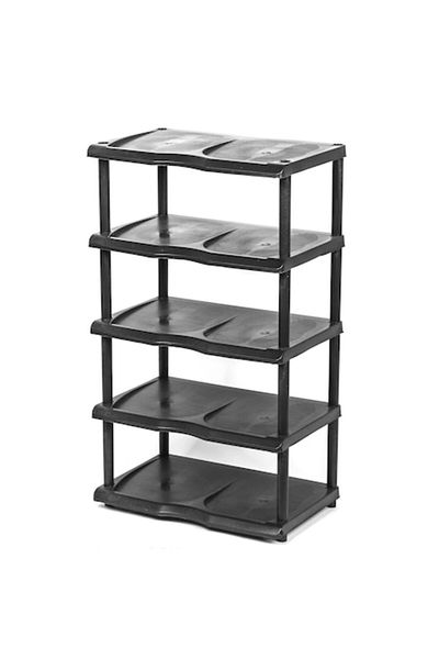 STA Shoe Rack with Five Levels and Universal Mop Refill