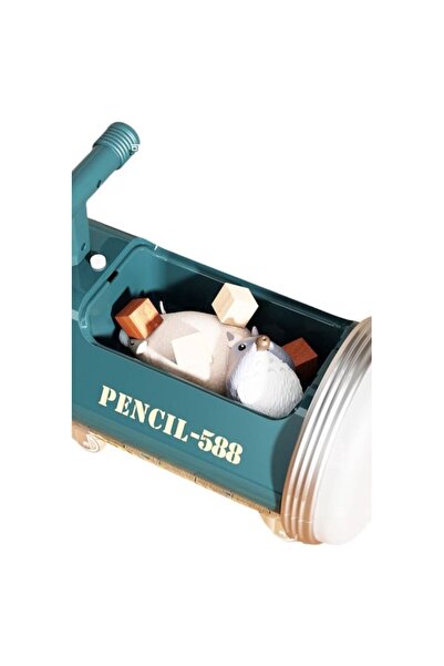 Sultan Scooter for Kids Glider on Four Wheels 1-3 Years, No Pedals, GREEN