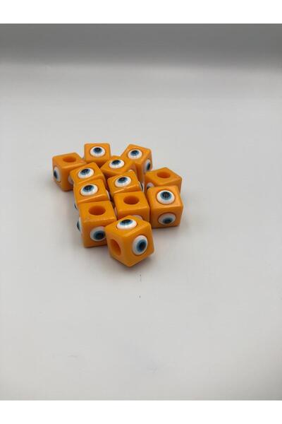 hobimixhobimix Evil Eye Beads 2cm Yellow 10 Pieces