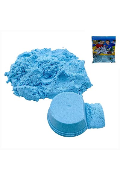 OEM Nisip de modelat, Nisip de joacă, 1 kg, netoxic, moale și ușor de modelat, nu se usucă, culoare Albastru