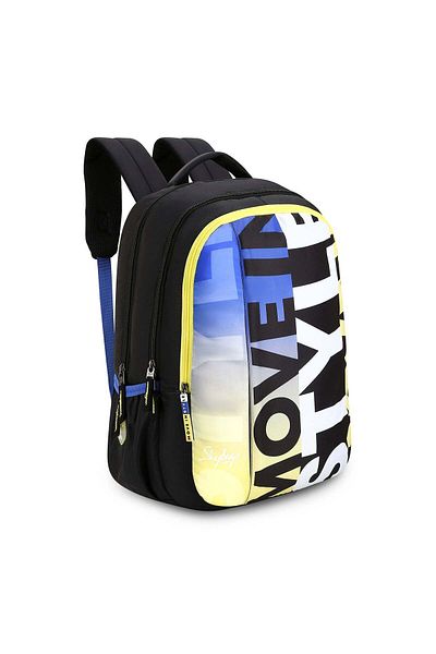 Skybags FLOW 02 SCL BACKPACK (H) BLACK