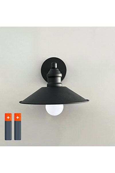 gaziantepavize Osso Siyah Kasa Metal Şapkalı Pilli Aplik - Tek Adet - Özel Ta...