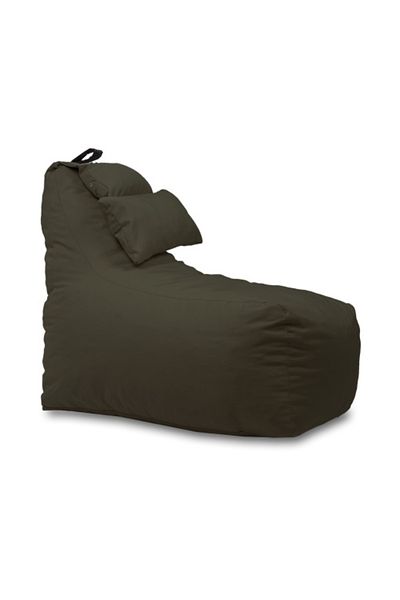 Pufrelax Fotoliu puf, Miraggio, perna inclusa, material impermeabil, Cappuccino