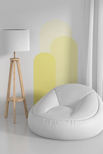 SDİGİTAL Modern Bohem Desenli Yapışkanlı Duvar Sticker – Oturma Odası ve Salo...