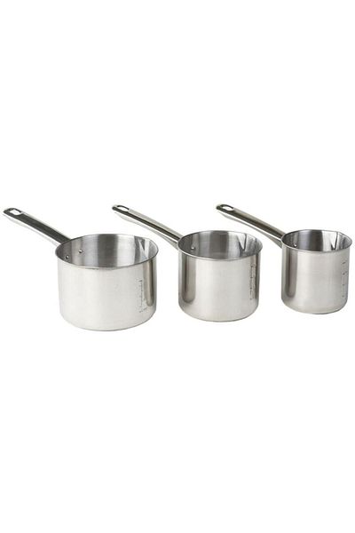 Oti Set 3 pieces coffee pots AG23060, 500/700/1000 ml, Stainless steel