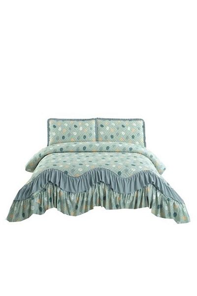 Alessandro DESIGN Set Cuvertura pentru Pat Dublu, Poliester, 3 Piese, 220x270 cm, CVP06