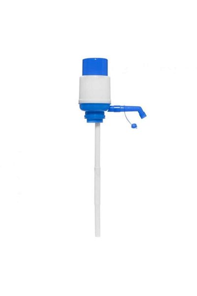 vanora Pompă manuală pentru decorarea casei, pentru sticlă de apă, 2,5 L - 10 L, albastră