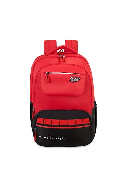 Skybags BUSSIN 02 SCL BP (H) أحمر