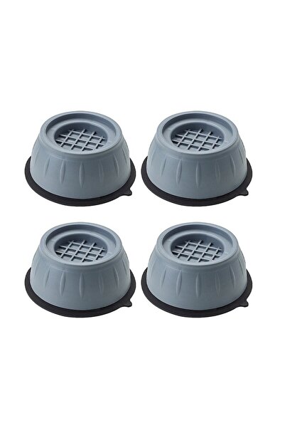G Golden Case Set 4 bucati, picioare anti-vibratii pentru masina de spalat rufe, Gri