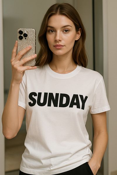 My Blog White Text T-shirt