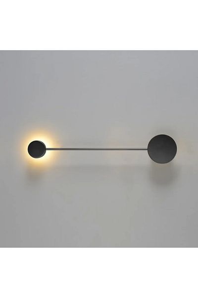 LUXXO Aplica echipata cu LED, 9W, 4000K, Amadeo Black