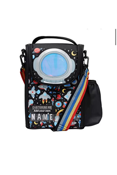 SMIGGLE Lets Play Junior SPACE omuz askılı izolasyonlu beslenme çantası
