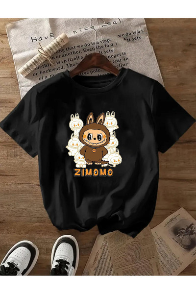 herkesemoda Τυπωμένο Μπλουζάκι Basic