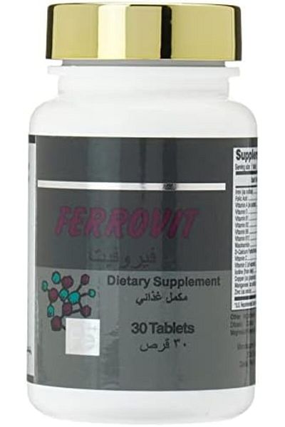 FERROVIA Ferrovit Dietary Supplement Capsules - 30 Pieces