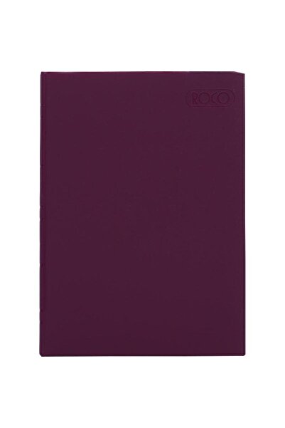 Roco دفتر ملاحظات B560 ورقة مسطرة باللون الأرجواني