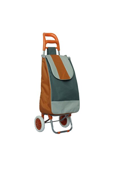 OEM Foldable Shopping Cart BF206, Grunberg with 2 Wheels BF206 Orange