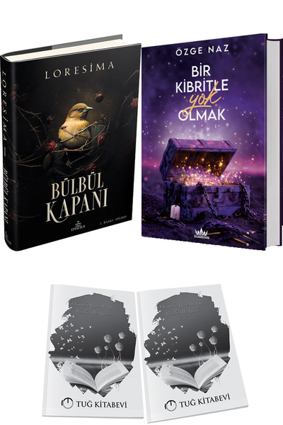 Ephesus Yayınları Bülbül Kapanı 1 Ciltli ve Bir Kibritle Yok Olmak 3 Ciltli +...
