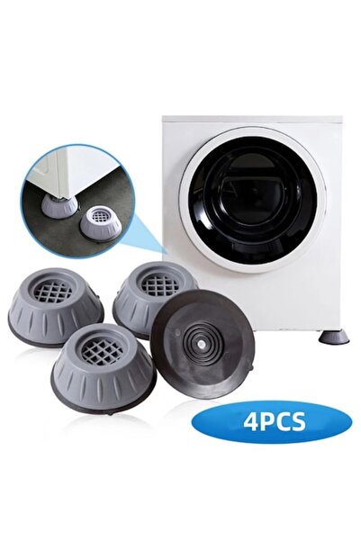 OEM Set 4 pieces anti-vibration support for washing machines, gray, 5x10x4cm