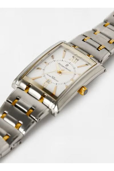 Philippe Moraly Women Metal Analog Wrist Watch M1134CGW - 24.5mm