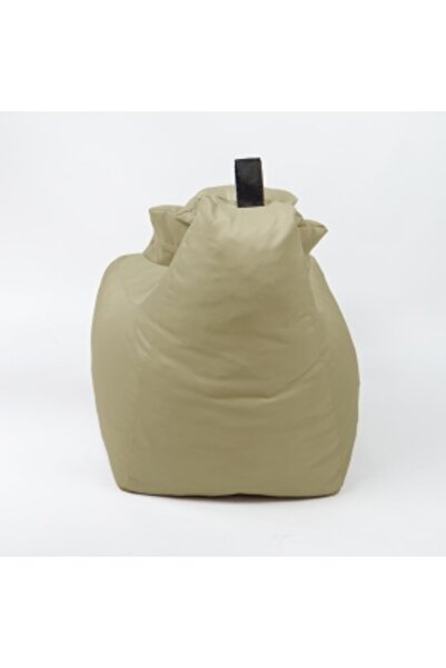 Pufrelax Fotoliu puf, Miraggio, perna inclusa, material impermeabil, Bej