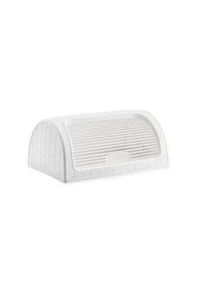 OEM Bread Box, White, Size 41.4 x 26.9 x 18.1 cm