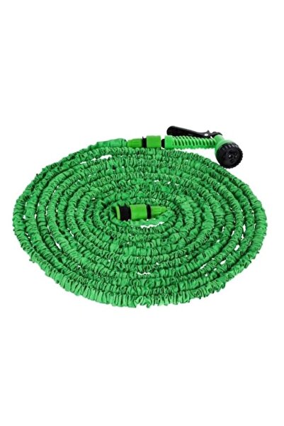 Sumker Furtun de grădină cu aspersor, Buxton, flexibil, 45 m, verde