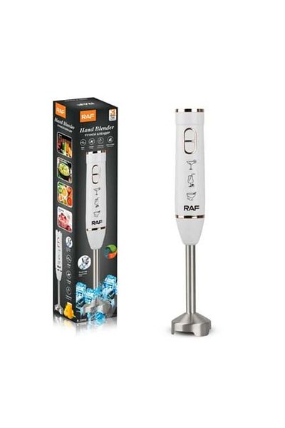 raf blender de mână, putere 800W, 4 lame, 15000 rpm, zdrobește gheața, model R.320W