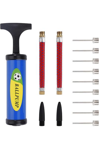 Saharaz Portable Mini Pump Set,Comes with a variety of needles,for Sports for Basketballs Footballs