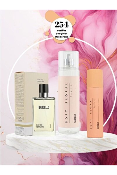 Bargello 254 Kadın Parfüm Seti Floral Edp 50 Ml