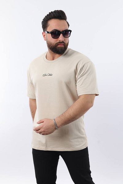 STOCX Leonardo Printed Men's T-Shirt – Oversized Fit, Stylish Style