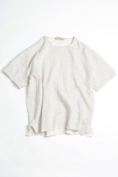 no7man Huston Black Striped T-Shirt