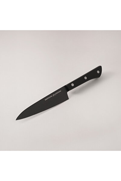 Samura shadow 2pcs stainless steel kitchen knives set with black nonstick coating