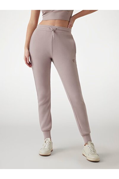 Guess Παντελόνι Παντελόνι jogger με λωρίδες με λογότυπο στο πλάι V2YB18K7UW2