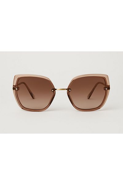 Toz Vintage Zayara Polarized Glass Vintage & Retro Unisex Sunglasses