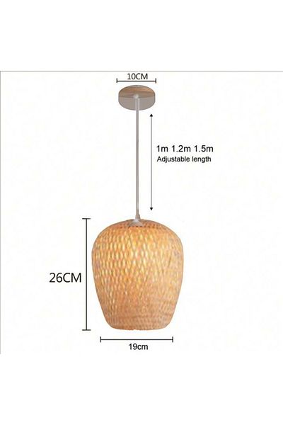DEC13 Beige pendant light