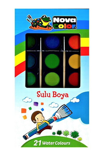 Nova Color Sulu Boya 21 Renk Nc-392