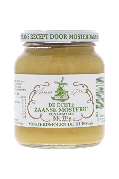 Huisman Mosterdmolen spicy Dutch mustard 335g, finely ground, imported from t...