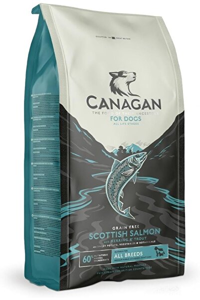 Canagan طعام جاف للكلاب من سمك السلمون الاسكتلندي 12 كجم