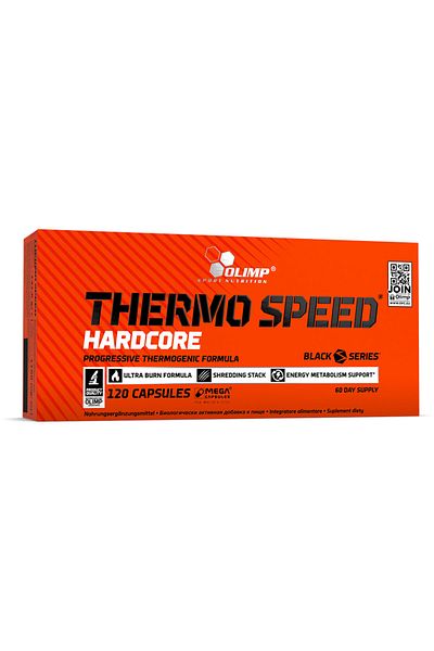 OLIMP SPORT NUTRITION ثيرمو سبيد هاردكور، 120 كبسولة، تُطلق الطاقة