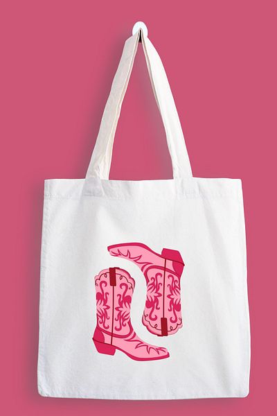 designedfy Cowboy Waterproof Printed Cloth Bag, Tote Bag