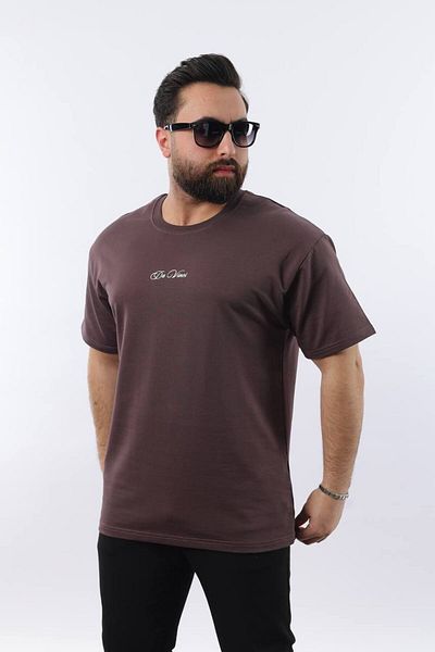 STOCX Leonardo Printed Men's T-Shirt – Oversized Fit, Stylish Style