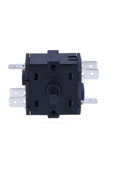 GÜMRÜK BEY T100/55 16A 250V AC سخان مروحة عالمي ومفتاح دوار للفرن (6 أرجل)