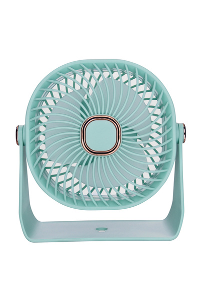 Wexta Taşınabilir Şarjlı Masaüstü Ev Ofis Araç Soğutucu Oynar Başlık Fan Pervane Vantilatör