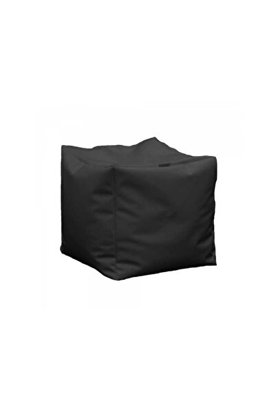 Pufrelax Taburet Cub XL Pufrelax, Material Impermeabil - Black & Lime Yellow