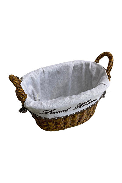 Kosova KULPLU ОВАЛНА ТЪКАННА КОШНИЦА МАЛЪК РАЗМЕР 21 x 15 x 17 cm